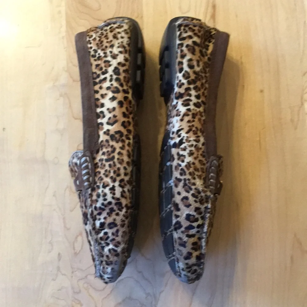 LRL Lauren Ralph Lauren Carley II Leopard Loafer - Picture 8 of 11